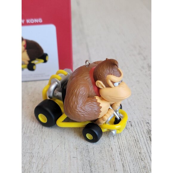 Hallmark Mario Kart Donkey Kong ornament Xmas - Picture 4 of 7